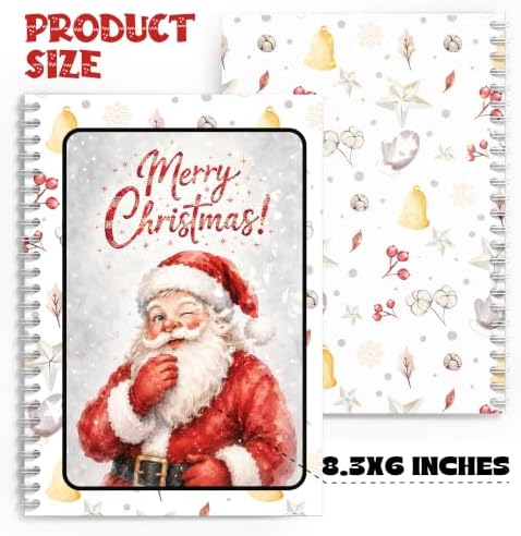 Christmas Gift Card Book for Teens, Santa Merry Christmas Gift Card Holder