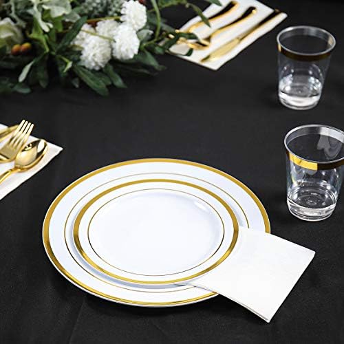 Vplus 400 Pack Paper Napkins, Soft Disposable Dinner Napkins, 3 Ply, White