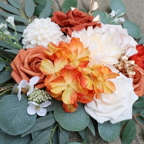 ponatia Artificial Wedding Arch Flowers Set of 2