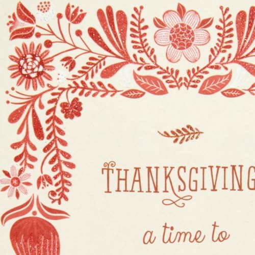 Hallmark Thanksgiving Cards with Envelopes, 10-Pack (Warm Thoughts of You)