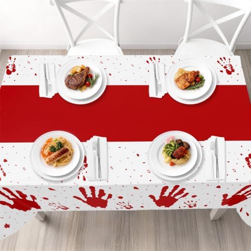 Childom 3 Pack Halloween Tablecloth Rectangle Table,Halloween Decorations