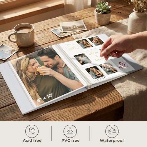 Vienrose Couples Self Adhesive Photo Album 11x10.7 40 Pages