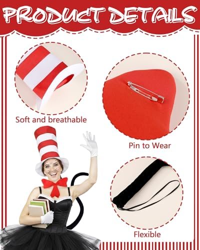 Cat Costume Accessories for Women Halloween Dress Up Party Cosplay