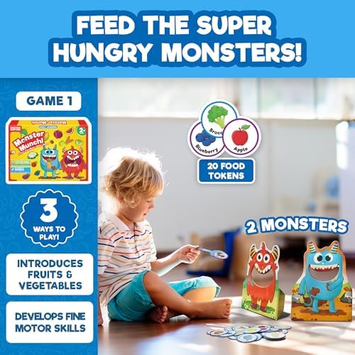 Doctor Jupiter My First Box of Games for Kids Ages 2-3-4 Year Old