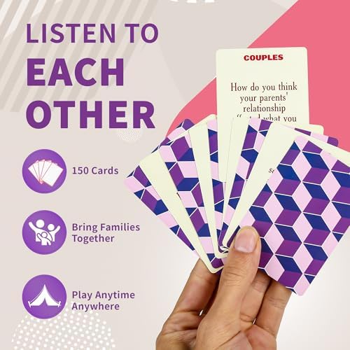 Couples Conversation Cards 150 PC, Couples Card Game