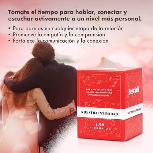 BestSelf Nuestra Intimidad – 150 Cartas de Intimidad, Juego para Parejas