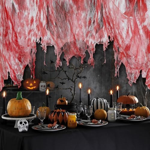 400" x 85" Bloody Halloween Creepy Cloth Halloween Yard Outdoor Decoration