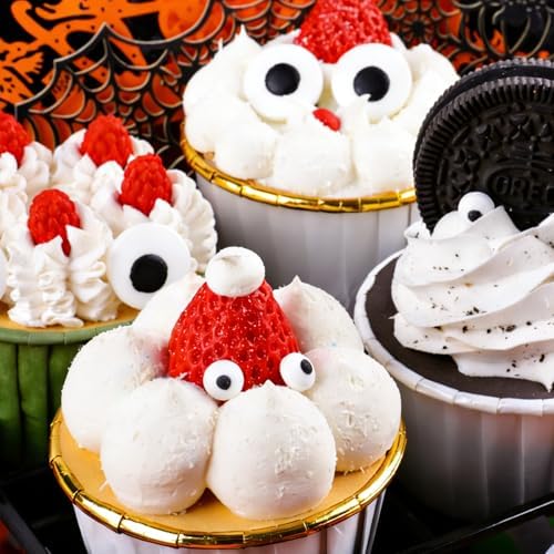 Candy Eye for Decorating Edible, 2cm Halloween Eyes Sprinkles Sugar 3.53oz