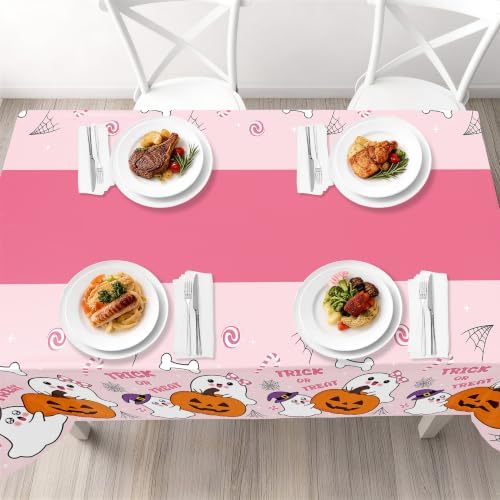 Childom 3 Pack Halloween Tablecloth Rectangle Table,Halloween Decorations