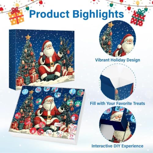 Christmas Gift Box 96 Pack with Lids for Women Men Boy Girl