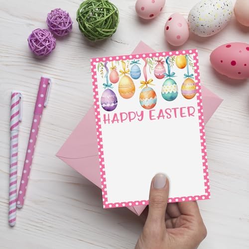 Easter Scavenger Hunt Games, Easter Treasure Hunt Clues Game Cards, Family Party Games for Kids and Adults, Holiday Party Game for Activities Decorations Supplies, 5x7 Inch (Indoor)-A03