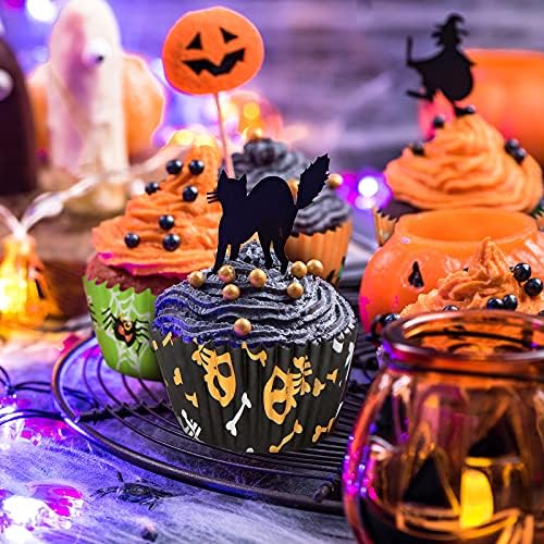 Patelai 600 Count Halloween Cupcake Liners, Attractive Style
