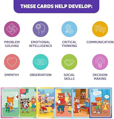 Who What Why Mega Pack Conversation Cards, Speech Therapy Game, Ages 4+