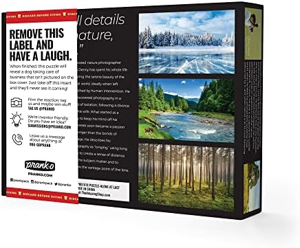 Prank-O 500-Piece Puzzles, Hidden Image (Alone at Last)