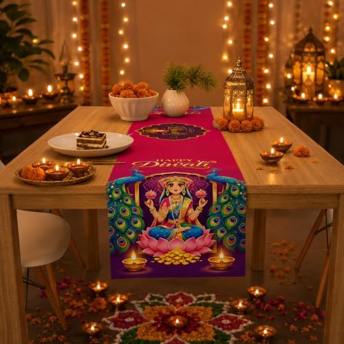 Diwali Decorations - Happy Diwali Table Runner