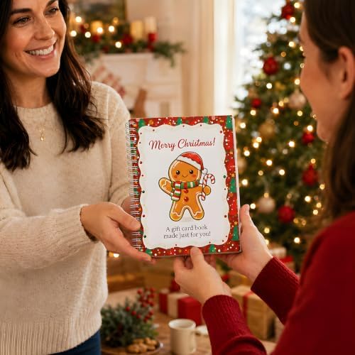 Christmas Gift Card Book, Stocking Stuffers for Teens Teen Girls Teen Boys