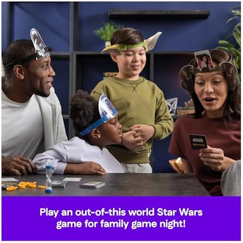 Spin Master Games Star Wars Hedbanz Board Game for Families
