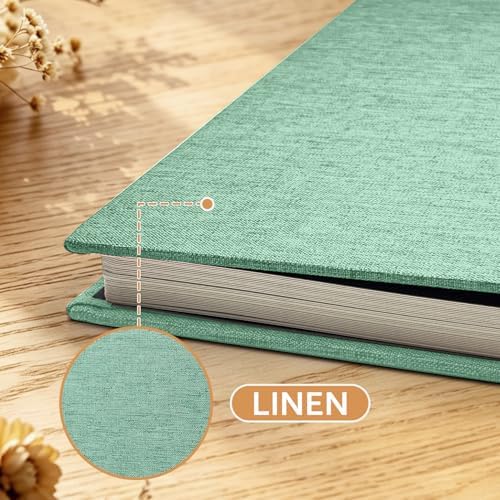 Large Self Adhesive Scrapbook Album, 40 Sheets 80 Pages Photo Book