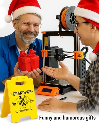 Funny Grandpa Gifts from Grandkids Toys Fixed Free Desk Sign for Grandpa