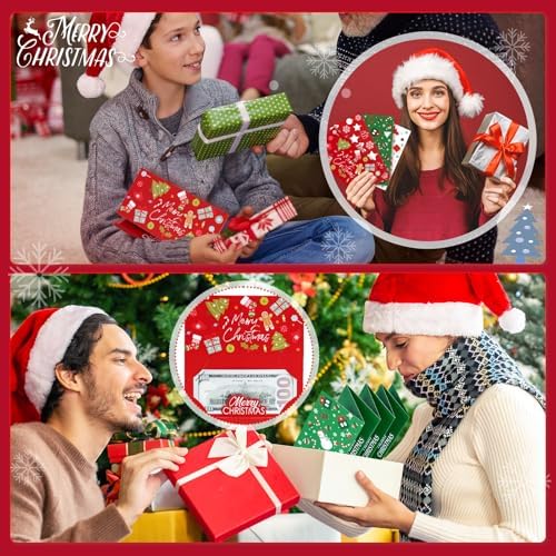 12 Pack Christmas Money Holders for Christmas Cash Gifts