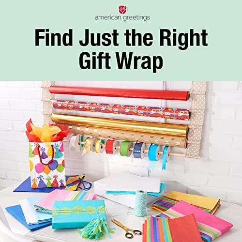 American Greetings White Gift Boxes with Lids for Presents, Assorted Sizes (3 Medium Shirt Boxes, 2 Large Robe Boxes) for Christmas, Birthdays, Baby Showers, Weddings, Graduation, or Any Occasion