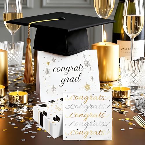 Congrats Graduation Napkins - 50pcs, 2Ply