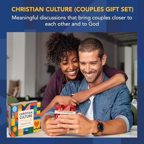 Kulture Games Christian Couples Gift Set - 133 Faith-Based Conversation Cards with 2 Gratitude Notebooks + Date Night Adventures - Couples Game for Adults, Wedding Set