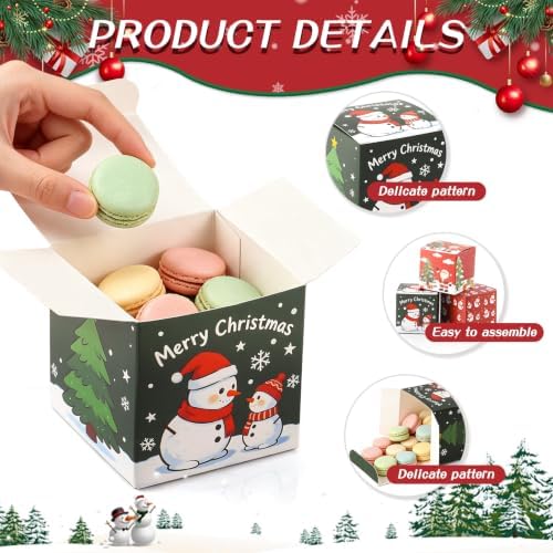24 Christmas Advent Calendar Boxes to Fill for Adults Kids | Empty Advent Calendar, Countdown to Christmas Goody Treat Gift Boxes
