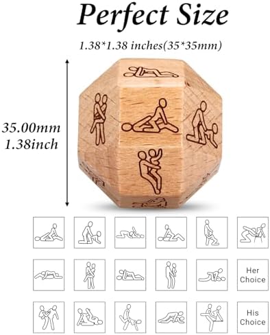 Sex Dice Games for Couples Adults Sex Position Dice 5th Weeding Anniversary