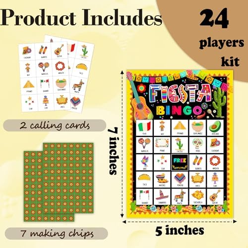 Detective Bingo Game Cards for Adults, Spy Bingo Cards Game for Family Holidays Friends Gatherings, Ideal for Mystery Themed Party Games, 24 Players Birthday Party Supplies Favors, 014