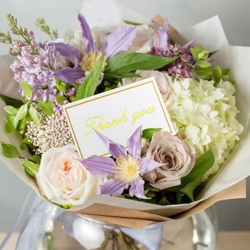 120Pcs Premium Place Cards, Small Table Cards with Gold Foil Border, 2" x 3.5" Tent Card, Escort Cards, Name Card, Wedding Place Cards for Wedding, Table, Dinner Parties, Seating Card