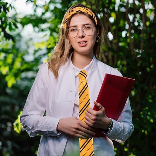 Halloween Wizard Costume Accessories Adult Headband Tie Yellow
