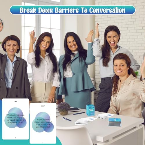 Poen 150 Conversation Cards Games Deep Talk Deck, Conversation Starter