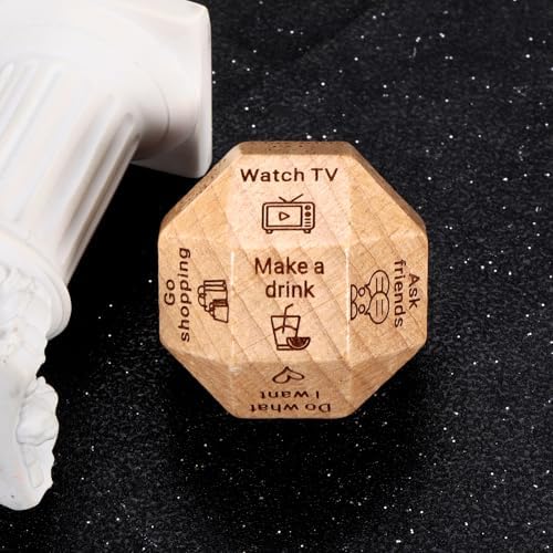 Retirement Gifts for Men Women - Wooden Dice Retired Gifts for Men Women