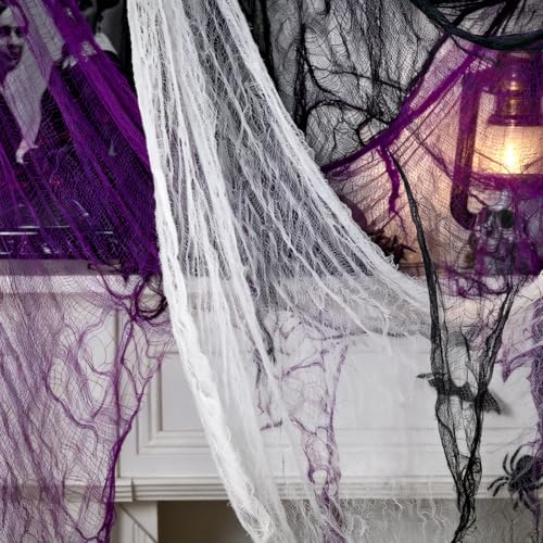 500 X 80 in Halloween Creepy Cloth for Yard and Outdoor Decorations,Multi