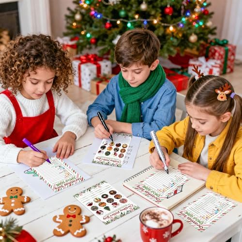 27 Pcs Christmas Games for Family Party Merry Christmas Paper Game Cards Double Sided Printed Xmas Festival Picture Quiz Guessing Songs Adults Holiday Activity Decorations Large Groups with Answer Key
