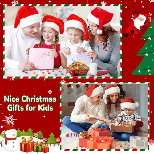JUNEBRUSHS 150Pcs Christmas Erasers for Bulk, Cute Mini Light Bulb Erasers