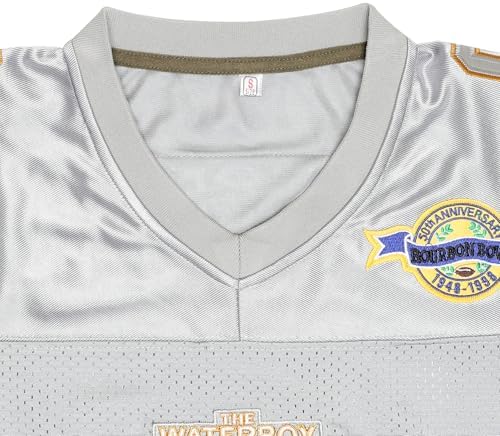 Phoneutrix Bobby Boucher #9 The Waterboy Adam Sandler Movie Mud Dogs Bourbon Bowl Football Jersey