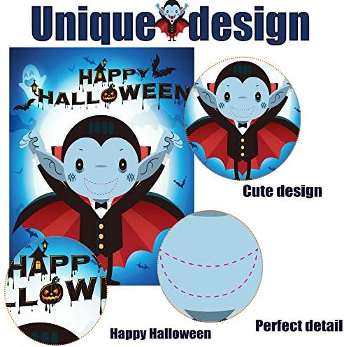 Halloween Games for Kids, Pin The Mouth on Vampire, Pin the Tail Games