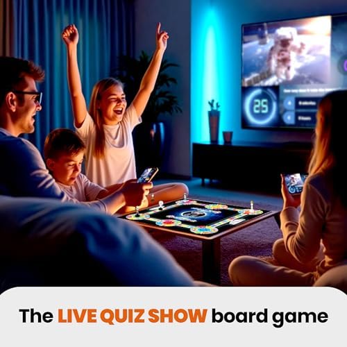 Outsmarted Live Quiz Show Interactive Board Game - Ultimate, Ages 8+