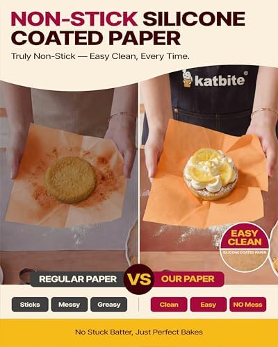 Katbite Tulip Cupcake Liners Holders 200PCS, Muffin Baking Cups