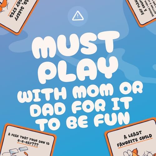 Go F Yourself Mom & Dad! Grown Up Go Fish Card Game, Funny Gag Gift Idea