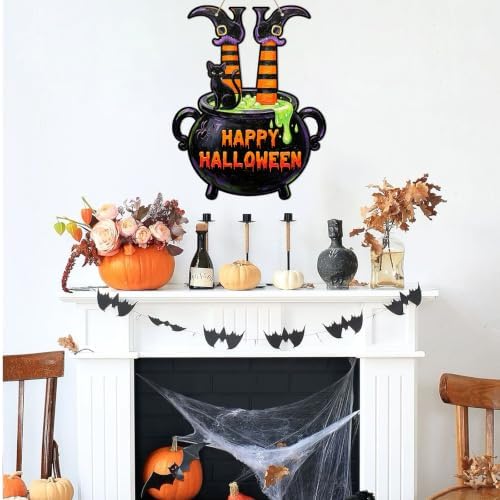 24 Pcs Halloween Coloring Wreath Crafts Color Your Own Witch Pot Crafts