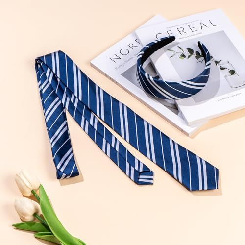 Halloween Wizard Costume Accessories Adult Headband Tie Blue