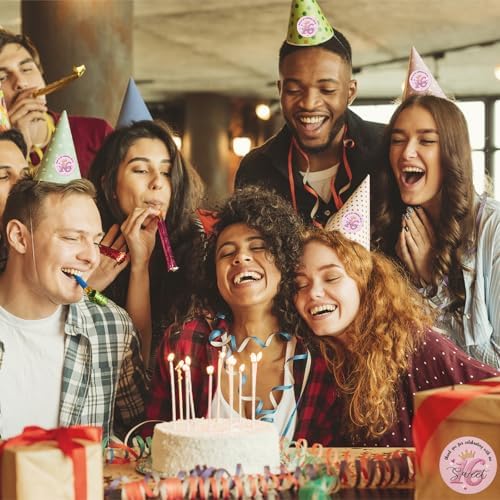 Heyfibro 500 PCS 1.5 Inch Thank You for Celebrating with Me Stickers for Birthday Party, Gift Packing, Envelope Sealing, Baby Shower(Sweet 16)