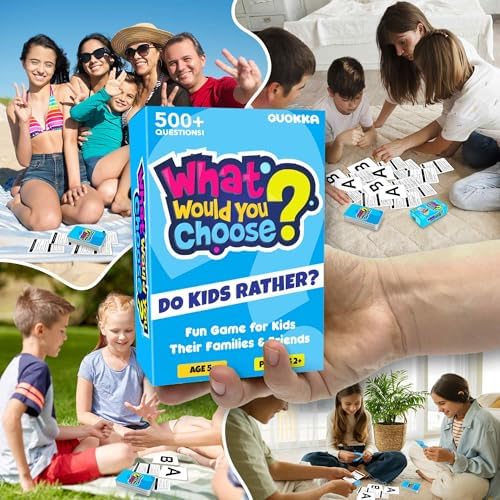 Quokka Board Games for Kids 8-12 - Family Card Games for Kids and Adults