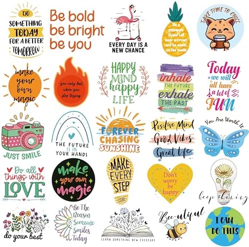 300PCS Motivational Inspirational Quote Stickers for Adults Teens Students