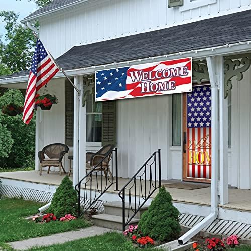 Welcome Home Sign Banner Party Accessory (1 count) (1/Pkg)