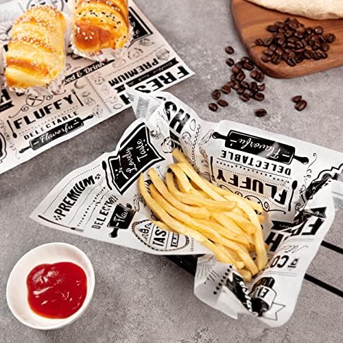 160 Pcs Newsprint Wax Paper Sheets, Newspaper Theme