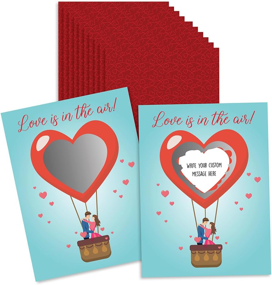 My Scratch Offs 20 Pack Love is in the Air DIY Make Your Own Scratch Off Cards